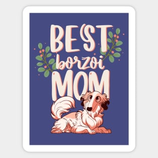 Borzoi-Mom Sticker